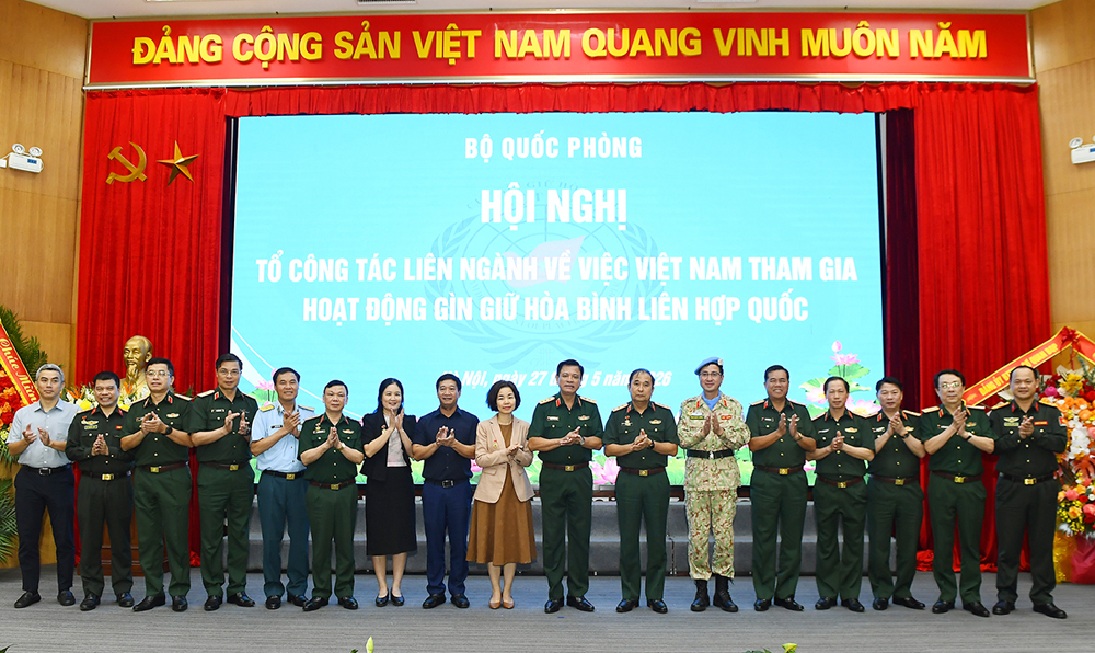 Hội nghị Tổ công tác liên ngành về việc Việt Nam tham gia hoạt động Gìn giữ hòa bình Liên hợp quốc
